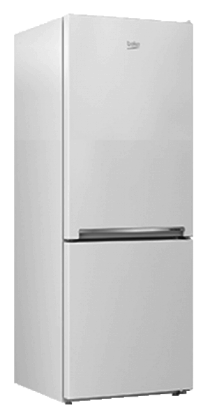 Beko 335l white bottom mount fridge bbm335w