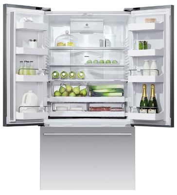 Fisher paykel activesmart fridge 900mm french door with ice water 614l rf610adux5 2