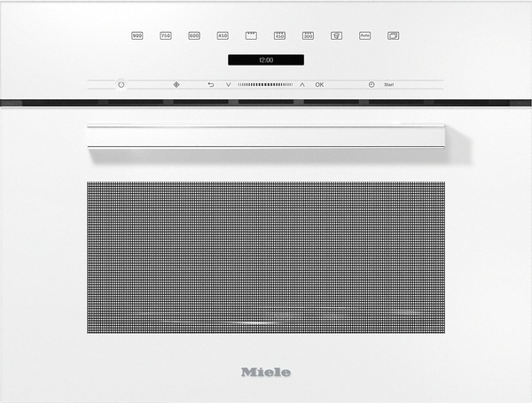 Miele m7244tc white microwave oven