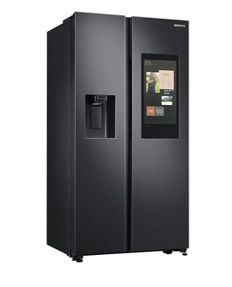 Samsung 656l side by side fridge   black 2