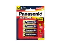 Panasonic Alkaline Batteries 4 X AA