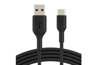 BELKIN BOOST CHARGE USB-A TO USB-C CABLE 2M BLACK