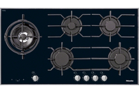 Miele Gas Cooktop with 5 Burners Including Left Dual Wok