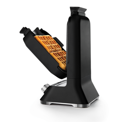 Wam5000bk sunbeam shade select vertical waffle maker angle open.jpg