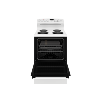 Wle625wc   westinghouse 60cm electric freestanding cooker white with 4 zone coil cooktop %282%29
