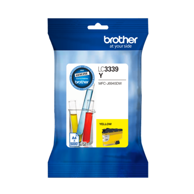 Lc3339xly   brother lc3339xly yellow ink cartridge %e2%80%93 single pack