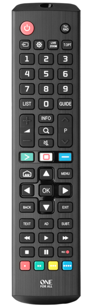 Urc4911   one for all lg tv replacement remote