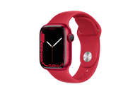 Apple Watch Series 7 GPS 45mm Red Aluminium Case With Red Sport Band