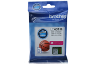 Brother LC431M Magenta Ink Cartridge - Single Pack