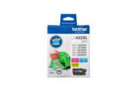 Brother Genuine LC432XL 3-pack high-yield ink cartridges
