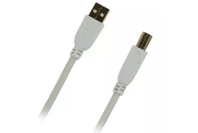 Pudney USB-A Plug To USB-B Plug V3.0 1 Metre White