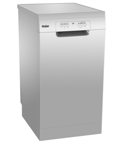 Hdw10f1s1   haier 45cm compact freestanding dishwasher %282%29