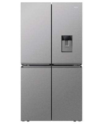 Hrf680yps   haier quad door refrigerator freezer 623l ice   water satina %281%29