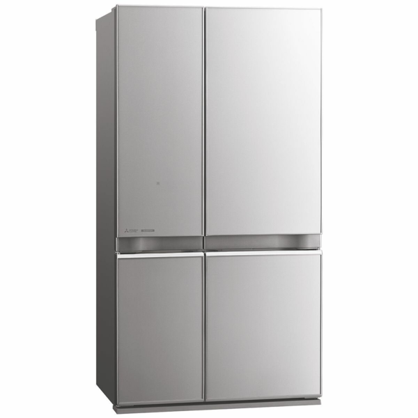 Mr la635er gsl a   mitsubishi quad door silver glass 635l refrigerator %281%29