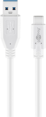 51760   goobay usb c to usb a cable 1m white