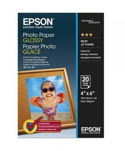 C13s042546   epson photo paper glossy %284r%29%2820 sheets%29