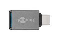 Goobay USB-C male > USB 3.0 female (Type A) - Grey