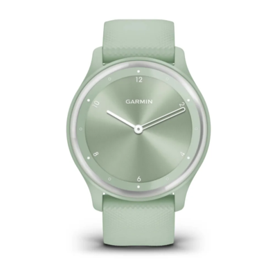 010 02566 03   garmin vivomove sport cool mint with silver accents %282%29
