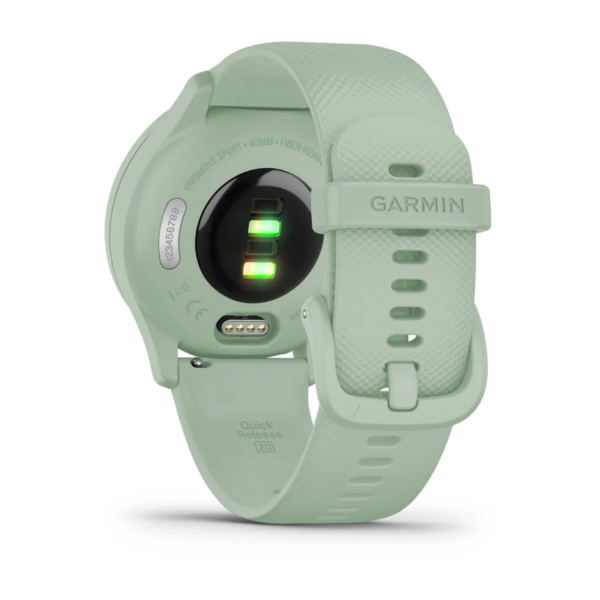 010 02566 03   garmin vivomove sport cool mint with silver accents %285%29