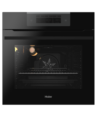 Hwo60s14epb4   haier 60cm 14 function self cleaning oven with air fry %281%29