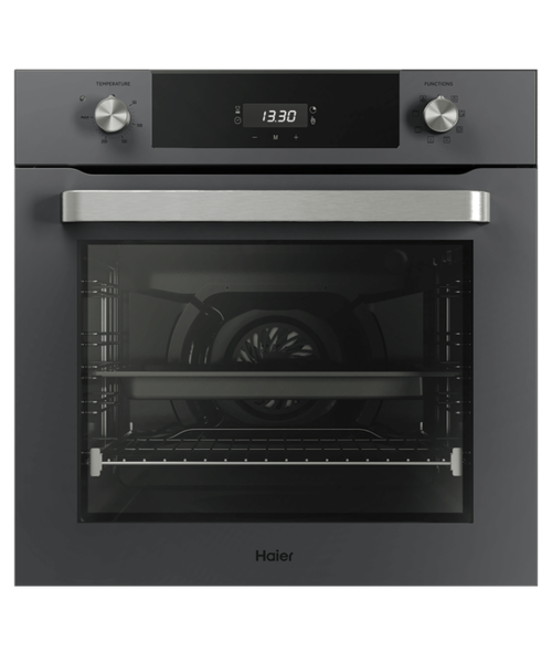 Hwo60s7eg4   haier 60cm 7 function oven with air fry grey