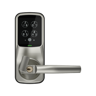 Pgd628wsn   lockly satin nickel secure pro smart lock latch with wifi link and fingerprint %282%29