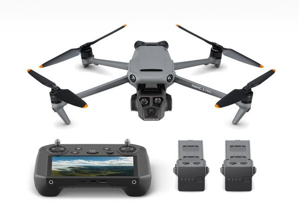 Dji mavic 3 pro drone with dji rc pro controller   fly more combo 1