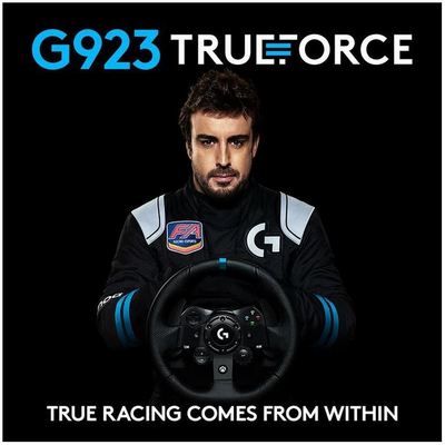 941 000161   logitech g923 trueforce racing wheel %28xbox   pc%29 3