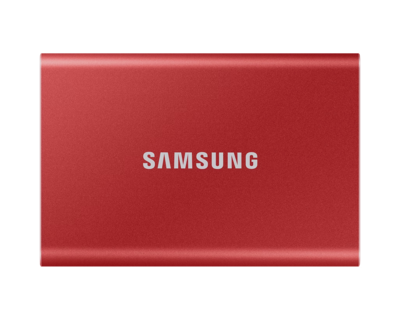 Samsung portable ssd t7 red %281%29