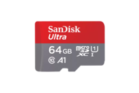 SanDisk Ultra microSD 64GB with SD Adapter