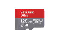 SanDisk Ultra microSD 128GB with SD Adapter
