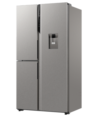 Hrf575xhs   haier three door side by side refrigerator freezer  90.5cm  575l  water %282%29
