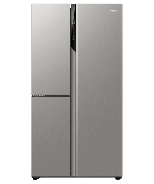 Hrf575xs   haier three door side by side refrigerator freezer  90.5cm  575l %281%29