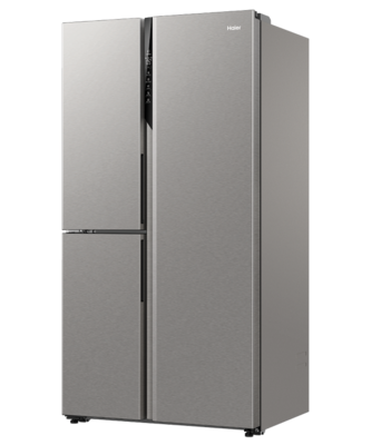 Hrf575xs   haier three door side by side refrigerator freezer  90.5cm  575l %282%29