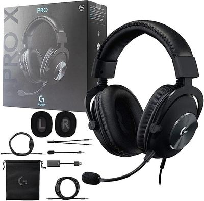 Logitech g pro x gaming headset %28wired%29