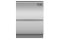 Fisher & Paykel Series 7 Built-under Sanitising Double DishDrawer Stainless Steel