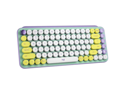 920 010578   logitech pop keys wireless mechanical keyboard with customizable emoji keys   daydream 3