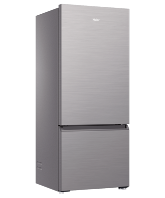 Hrf420bs   haier bottom mount fridge freezer 433l satina %282%29