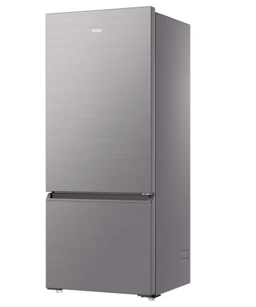 Hrf420bs   haier bottom mount fridge freezer 433l satina %283%29