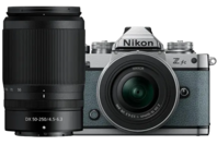 Nikon Z FC Chalk Blue Nikkor 16-50mm VR Silver + 50-250mm