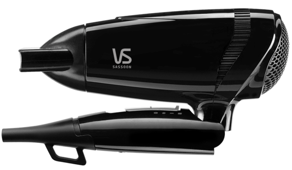 Vsd875a   vs sassoon traveller 2000 hair dryer black %285%29