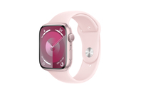 Apple Watch S9 GPS 45mm Pink Aluminium Case - Light Pink Sport Band - M/L