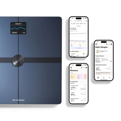 Wbs13 black   withings body smart scale black %283%29