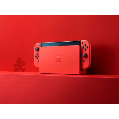 Nintendo switch console oled model   mario red edition 12