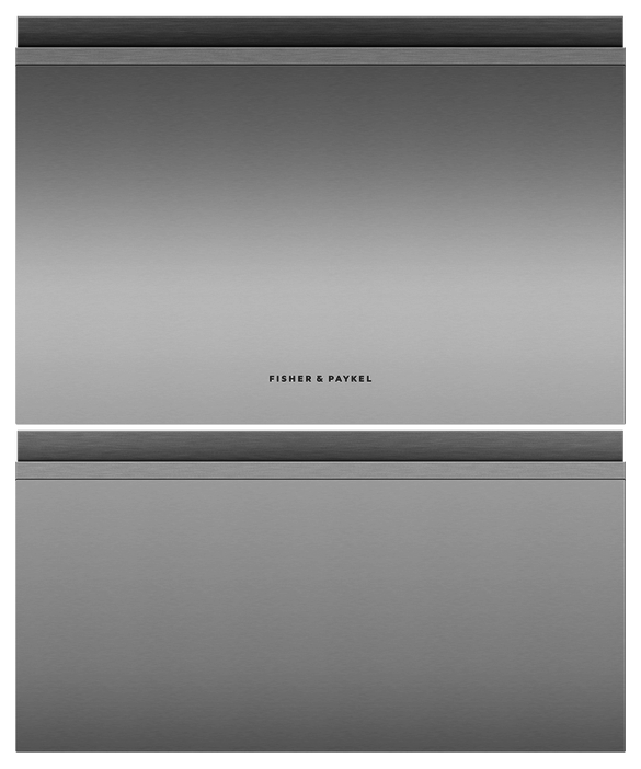 Addd60dnx   fisher   paykel 60cm door panel for integrated double dishdrawer stainless steel