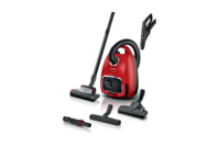 Bosch Series 6 Bagged Vacuum Cleaner Proanimal Red