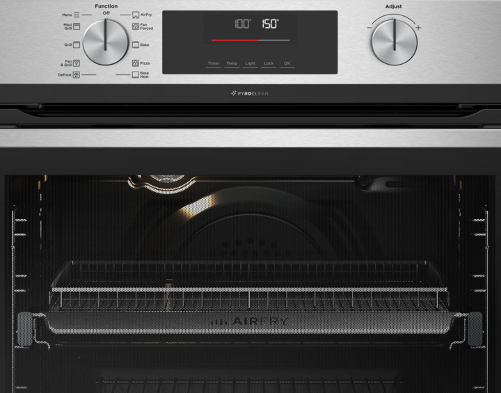 Wvep6716sd   westinghouse 60cm multi function pyrolytic oven with airfry stainless steel 3