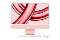 Apple 24" iMac With Retina 4.5K Display M3 Chip With 8 Core CPU And 10 Core GPU 256GB SSD Pink