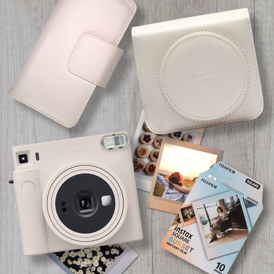 25436   fujifilm instax sq1 white gift pack limited edition %283%29