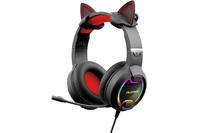 Playmax Cat Ear Headset Black
